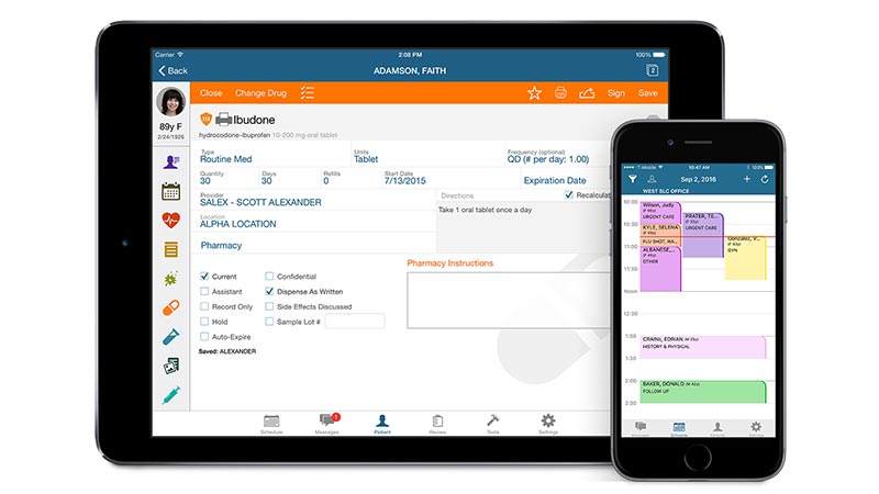 Access health records on the iPad and iPhone