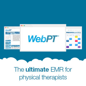 WebPT EMR for physical therapists