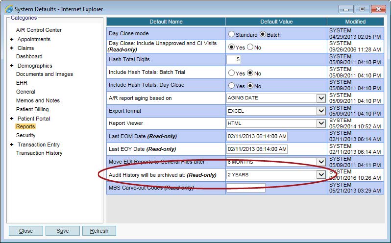 advancedmd-screenshot-system-defaults