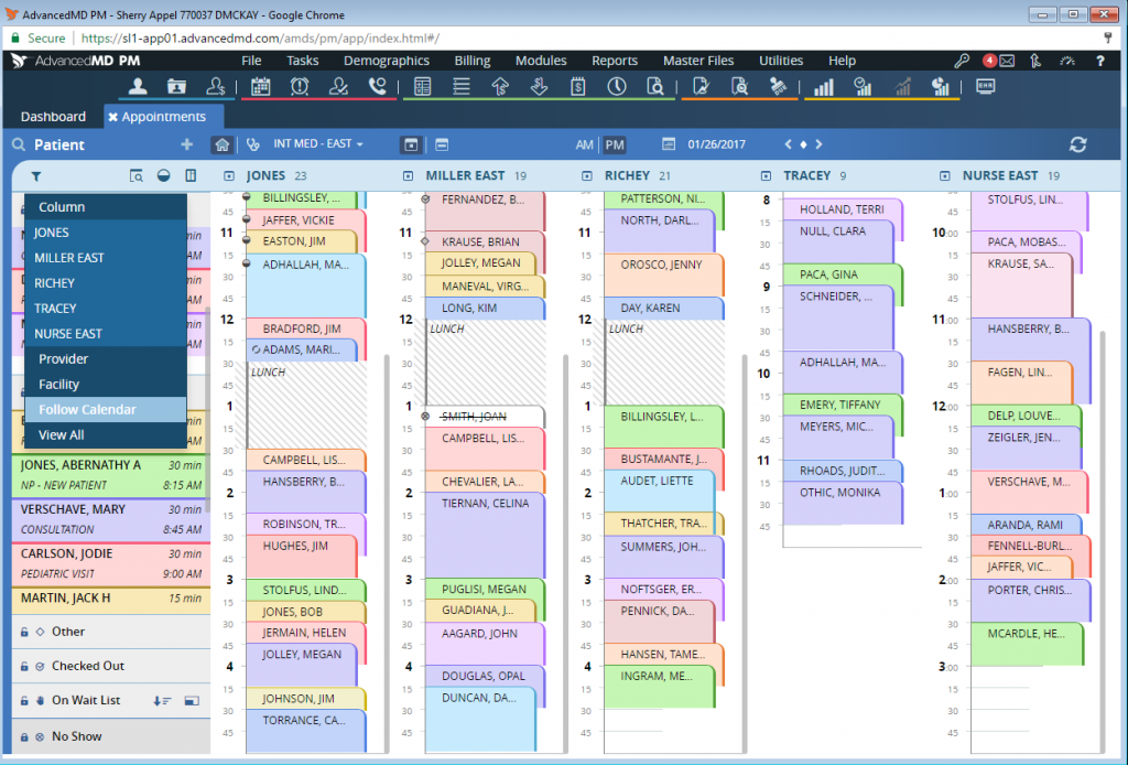 Scheduler Work flow Dashboard