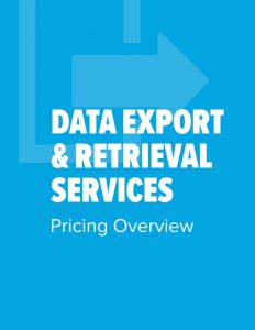 AdvancedMD | Revenue Cycle Management | Medical Billing Services | Data Export & Retrieval Services