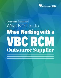 VBC RCM Outsource Supplier | AdvancedMD