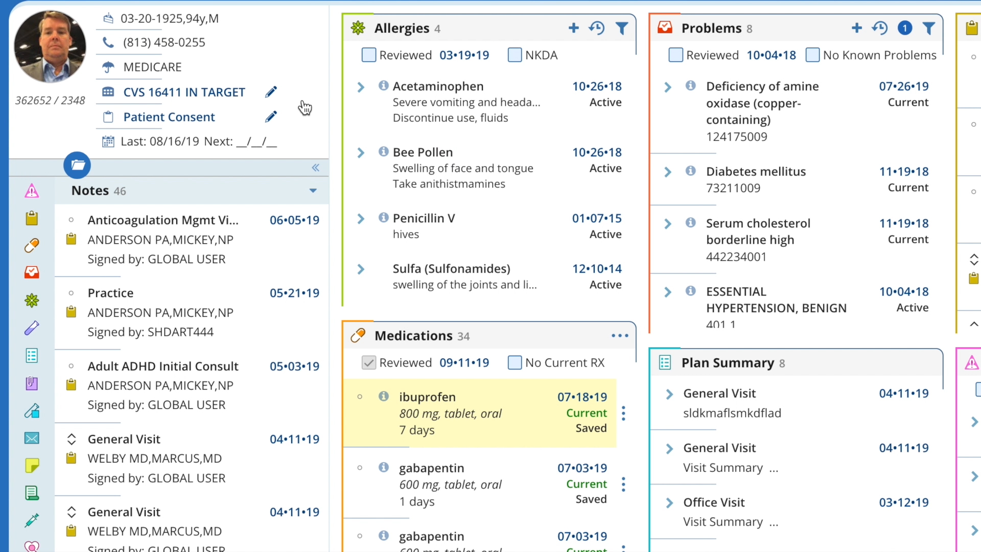 Patient Charts | AdvancedMD