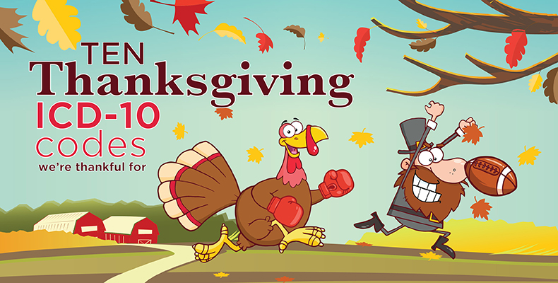 advancedMD | 10 Thanksgiving ICD-10 codes