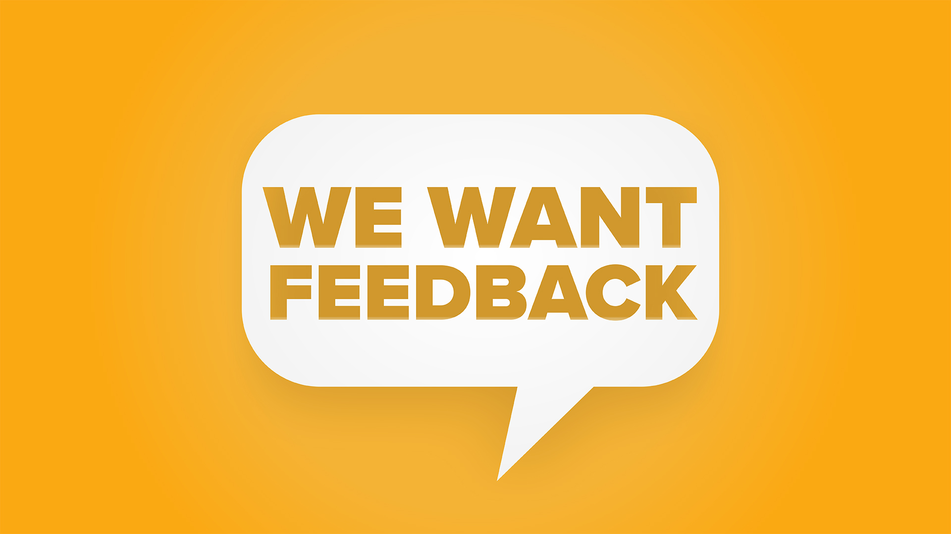 We want feedback | AdvancedMD