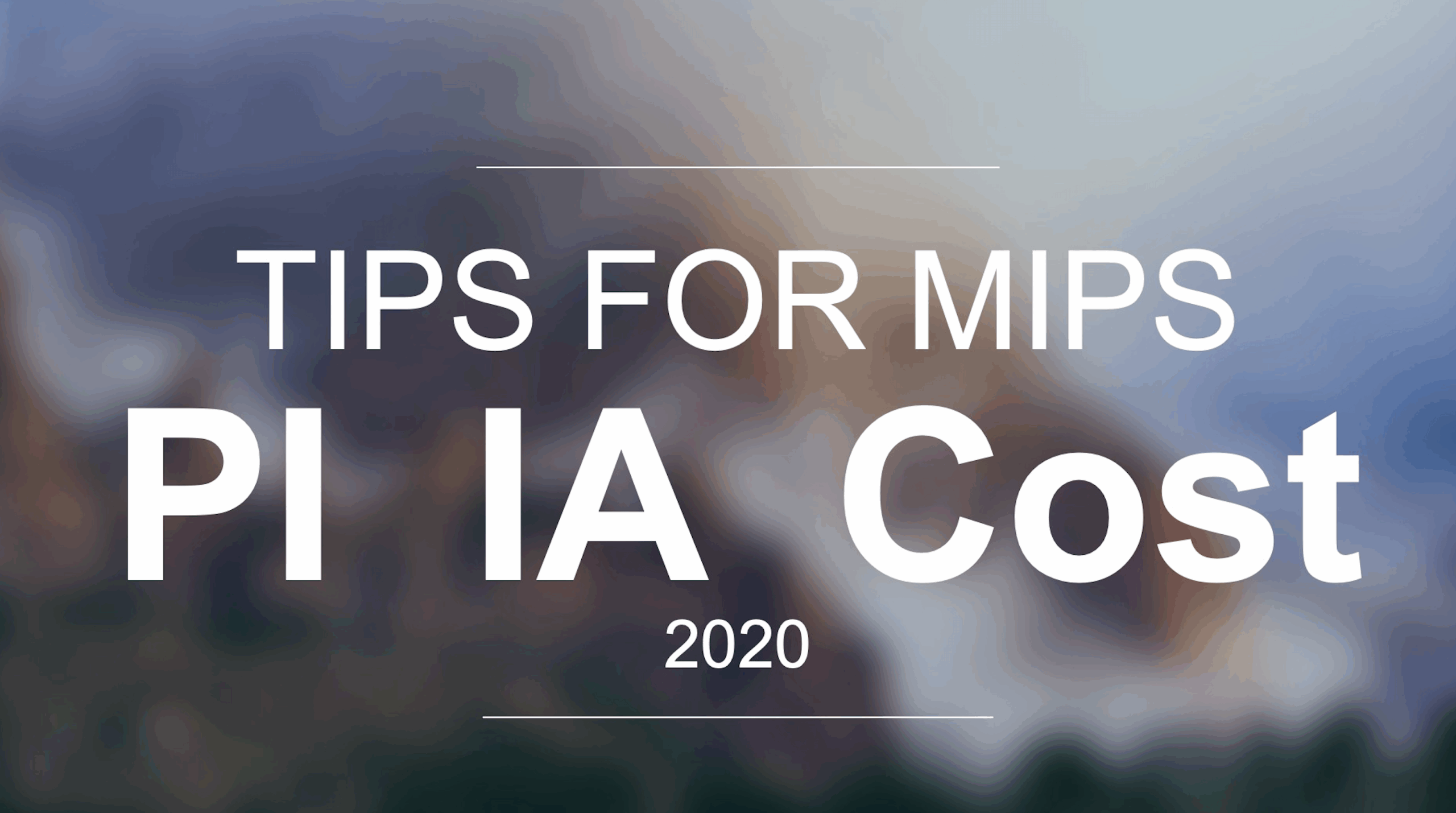 Tips for MIPS 2020 PI and IA Categories | AdvancedMD