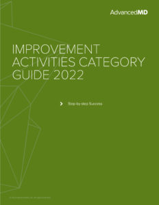 Improvement Activities 2022 Guide | AdvancedMD