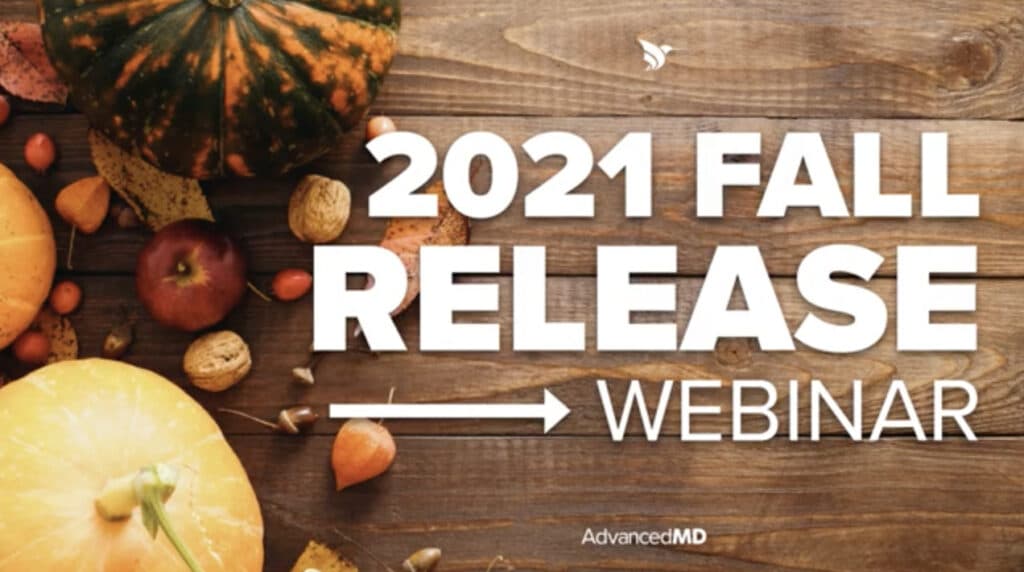 2021 AdvancedMD Fall Release