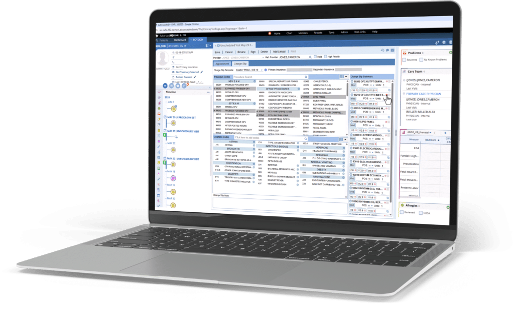Computer-assisted Coding - Right in the AdvancedMD EHR